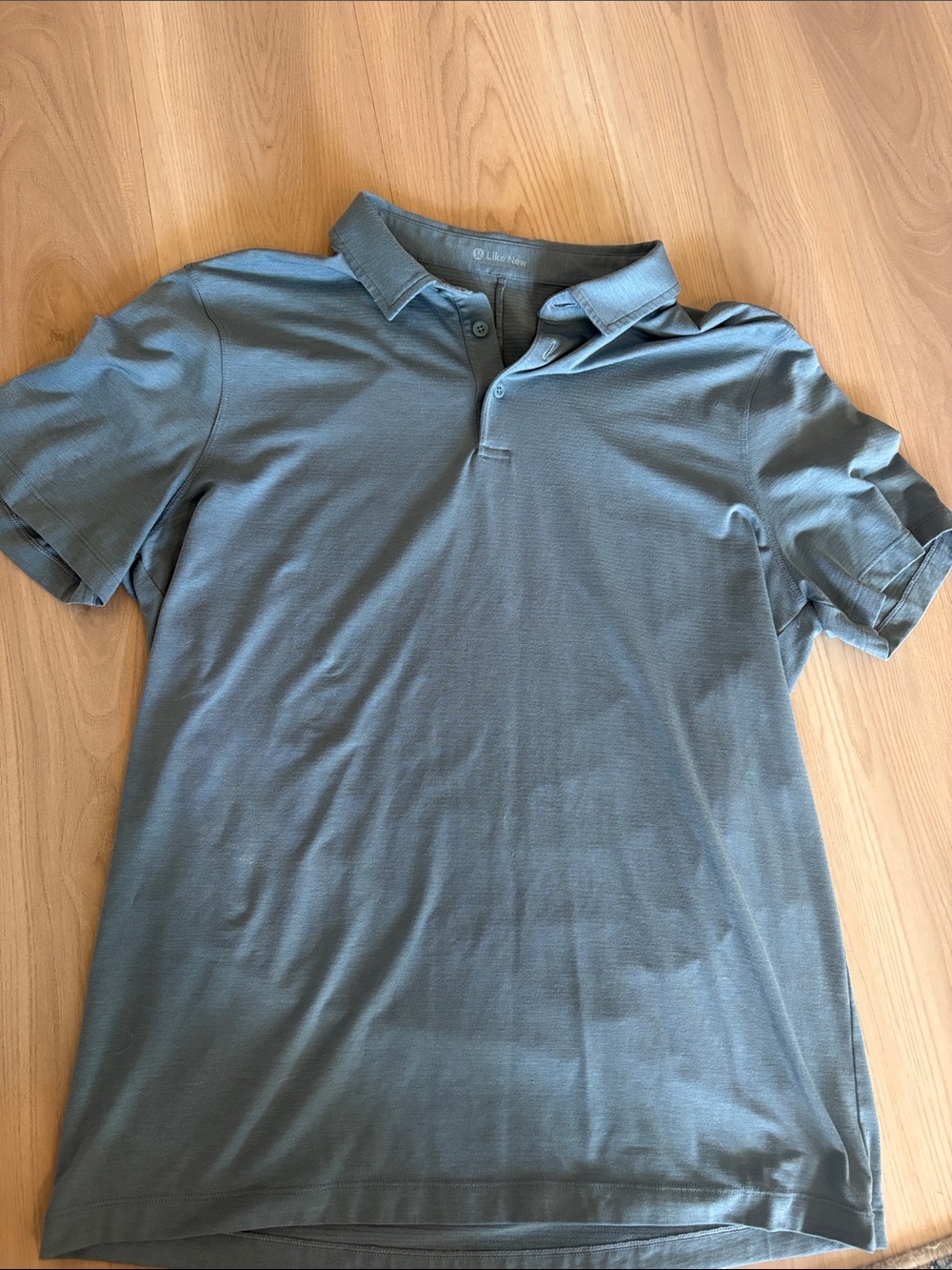 lululemon athletica Men's Short Sleeve Polo - Slate Blue